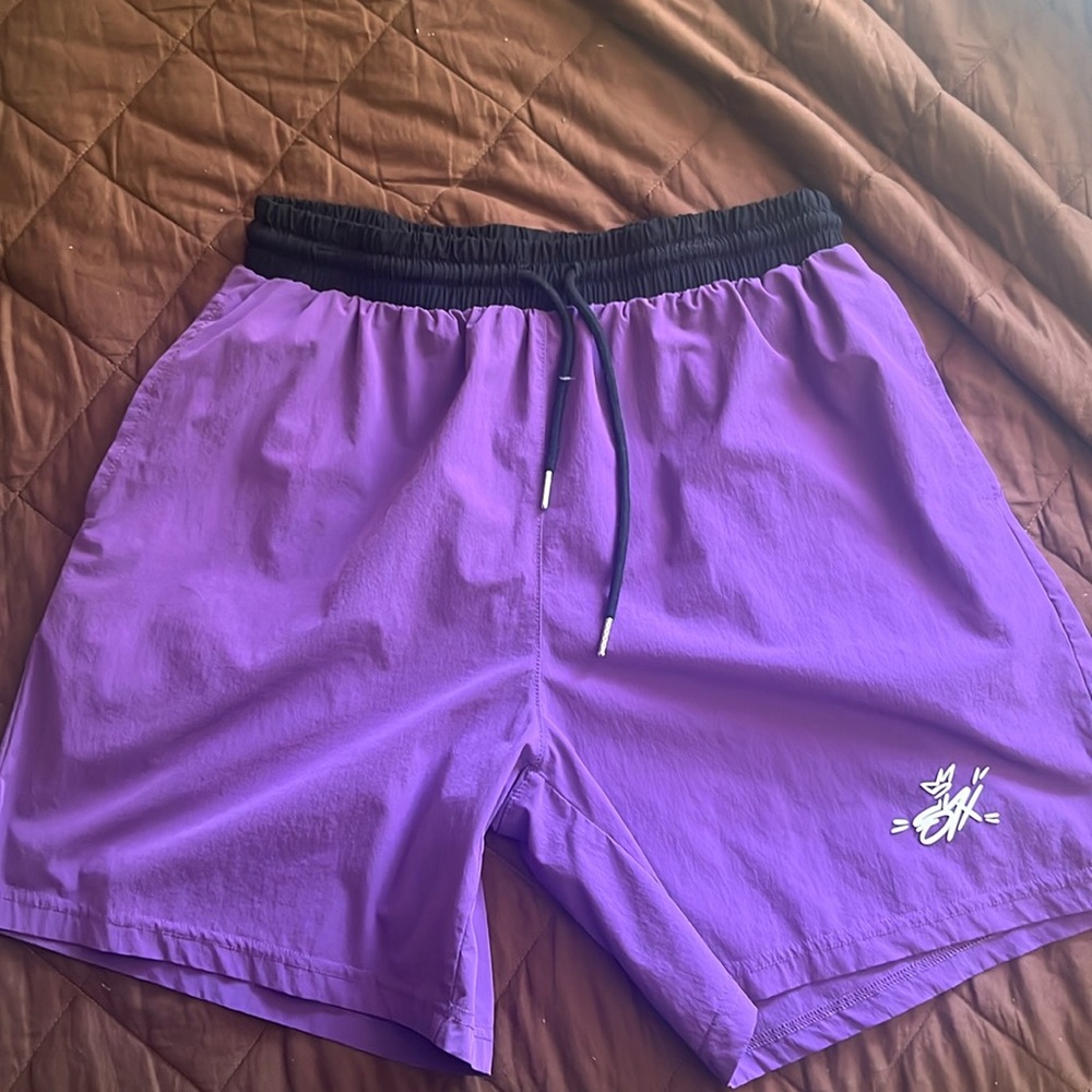 XL Purple shorts imdontai “syx” merch
